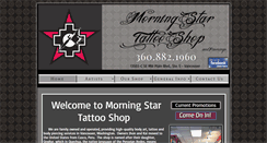 Desktop Screenshot of morningstartattooshop.com